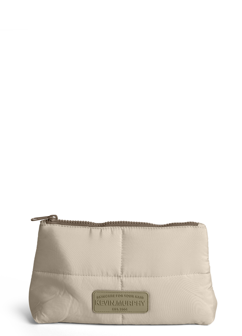 QUILTED MAKEUP POUCH